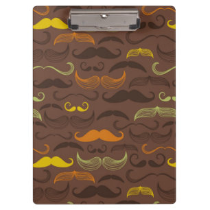Pranchetas Teste padrão do bigode, estilo retro 5