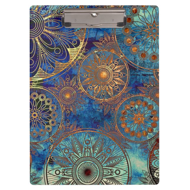 Pranchetas Teste padrão do grunge da arte (Frente)