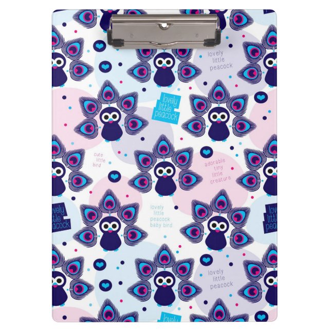 Pranchetas teste padrão exótico do pavão de india (Frente)