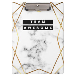 Pranchetas Teste padrão personalizado do ouro e do mármore