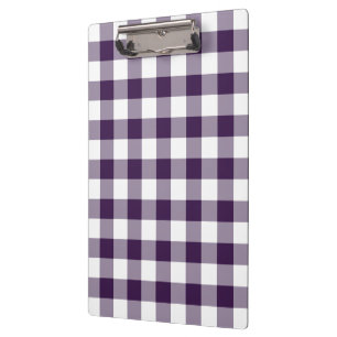 Pranchetas Teste padrão roxo e branco do guingão