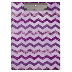 Pranchetas Teste padrão roxo moderno de Chevron