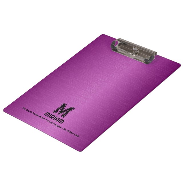 Pranchetas Texto Metálico Vermelho Maroon Texto Preto Persona (Inclinado)