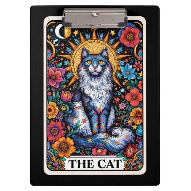 Pranchetas The Cat Tarot – Mystical Feline (Frente)