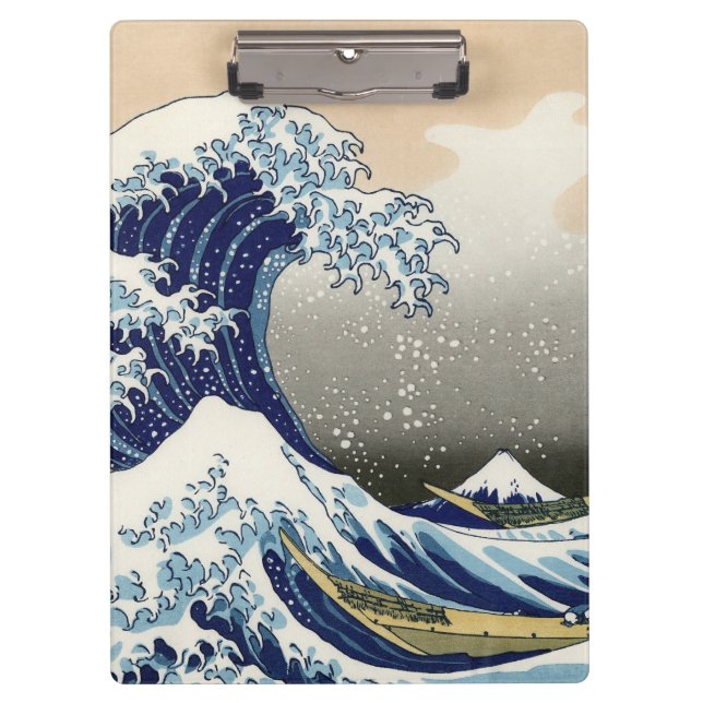 Pranchetas The Great Wave of Kanagawa - Katsushika Hokusai (Frente)