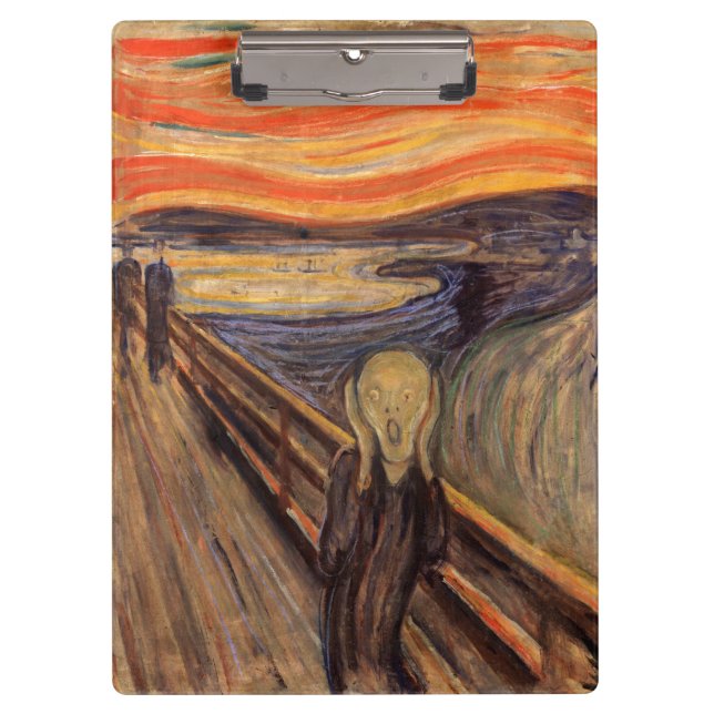 Pranchetas The Scream - Edvard Munch (Frente)