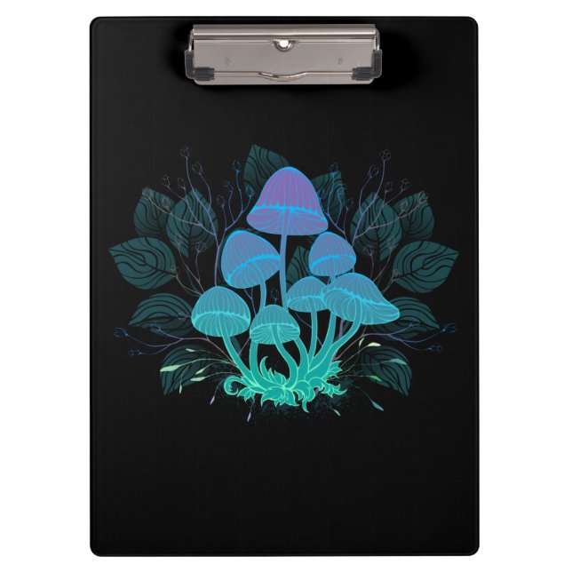 Pranchetas Toadstools em arbustos (Frente)