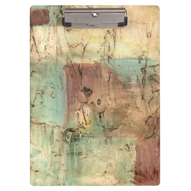 Pranchetas Tone da Terra pintando com superfície rachada (Frente)