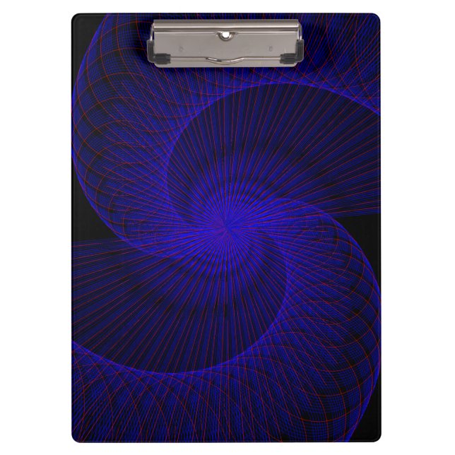 Pranchetas Top Down Dual Funnel Geometric Clipboard (Frente)