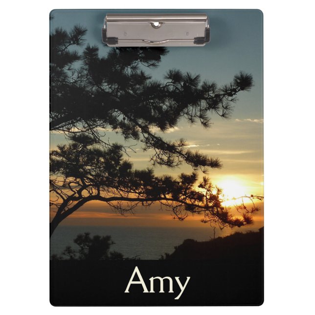 Pranchetas Torrey Pine Sunset I California Landscape (Frente)