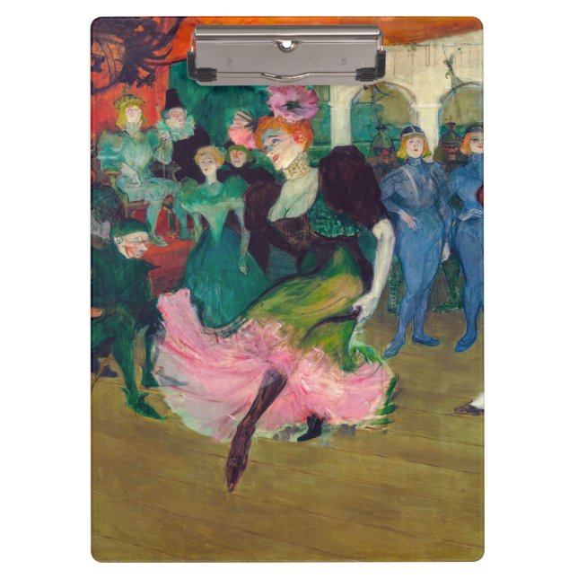 Pranchetas Toulouse-Lautrec - Marcelle Lender, Dançando Boler (Frente)