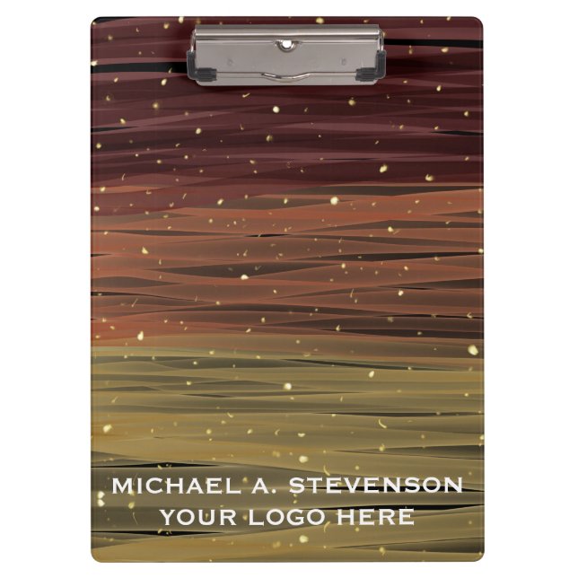 Pranchetas Traços de Pintura em abstrato acrílico personaliza (Frente)