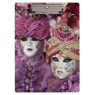 Pranchetas Traje de Carnaval roxo, Veneza