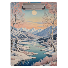 Pranchetas Tranquilidade do inverno