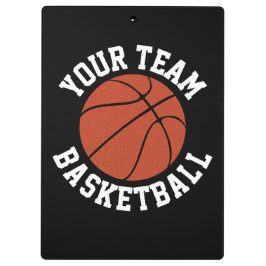 Pranchetas Treinador de basquetebol Equipe personalizada Espo