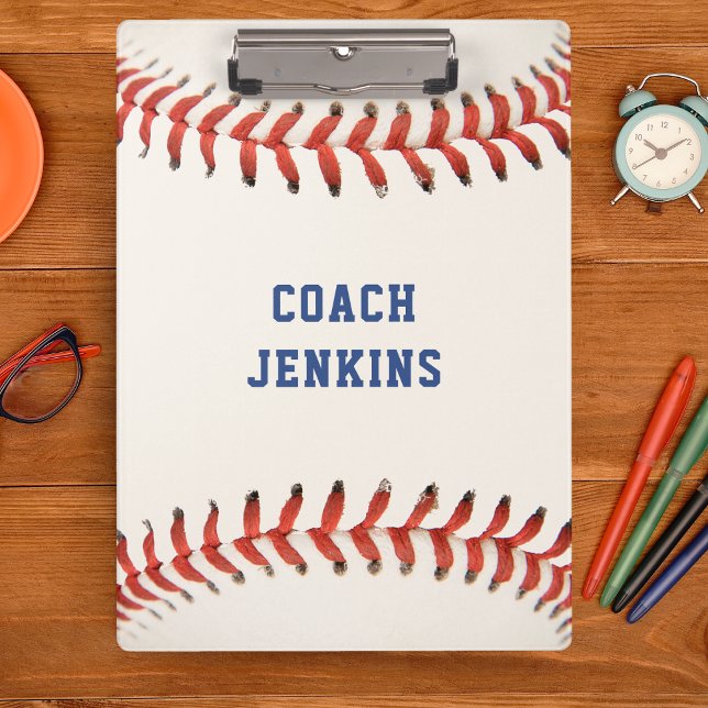 Pranchetas Treinador de Esporte Softball em Baseball (Baseball Softball Sport Coach Clipboard)