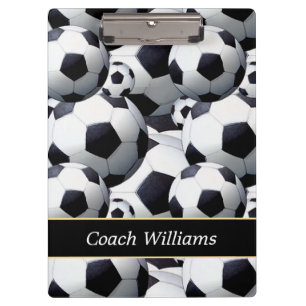 Pranchetas Treinador do futebol personalizado