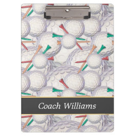 Pranchetas Treinador do golfe