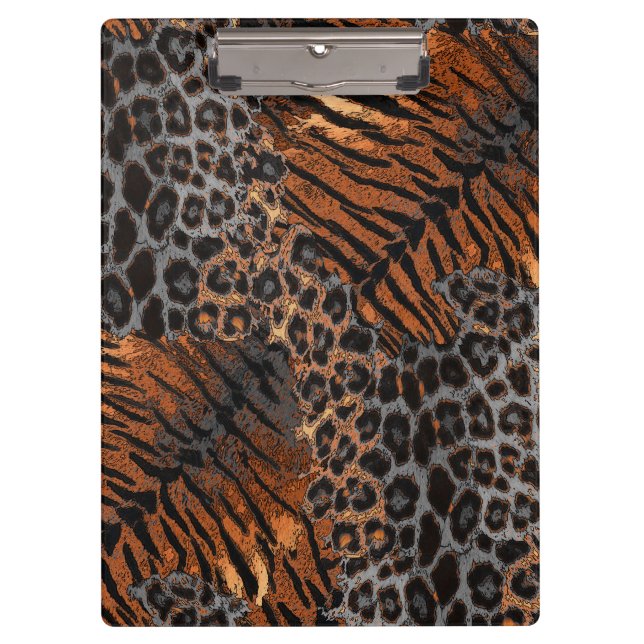 Pranchetas Trendência de pele de tigre-leopardo (Frente)
