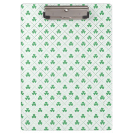 Pranchetas Trendy Clover Design Clipboard for Office or Schoo