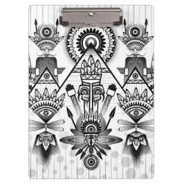 Pranchetas Tribal Nativo abstrato