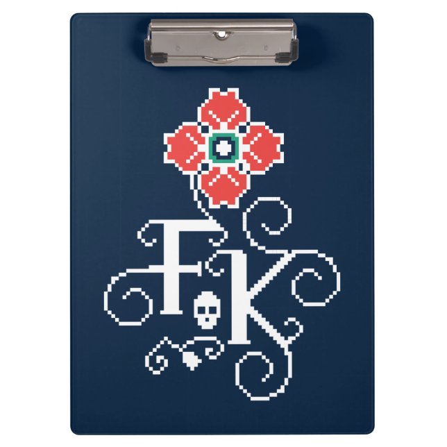 Pranchetas Tributo floral de Frida Kahlo | (Frente)