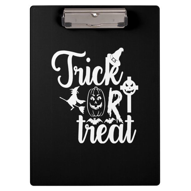 Pranchetas Trick or treat (Frente)