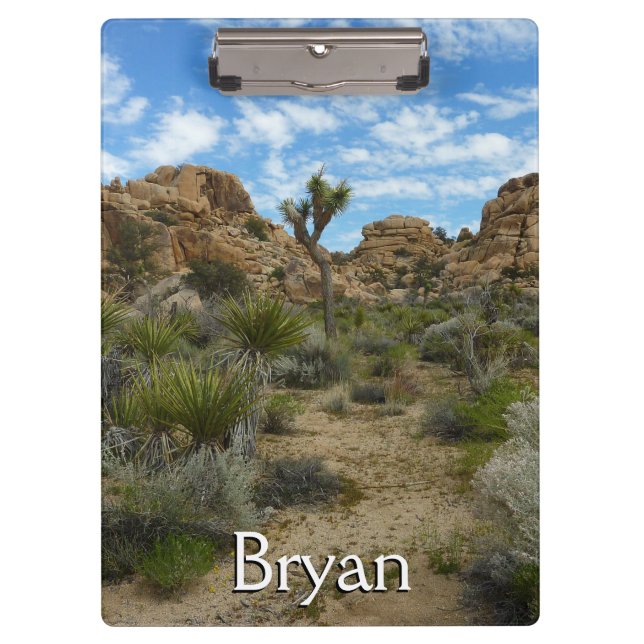 Pranchetas Trilha de Barker Dam Loop no Parque Nacional de Jo (Frente)