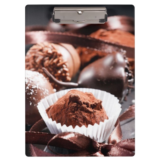 Pranchetas Trufas de chocolate (Frente)