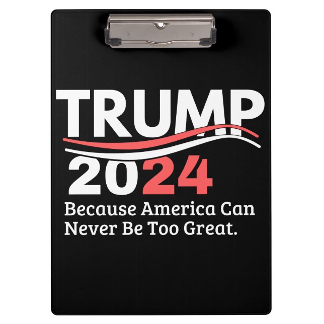 Pranchetas trump 2024 bumper (Frente)