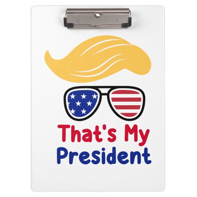 Pranchetas Trump 47 - Esse é o meu presidente (Frente)