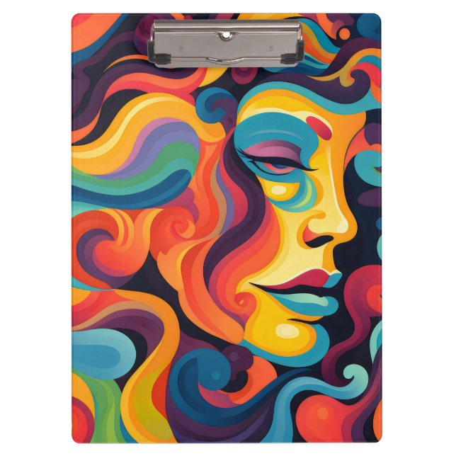 Pranchetas Turbilhão Vibrante de Emoções (Frente)