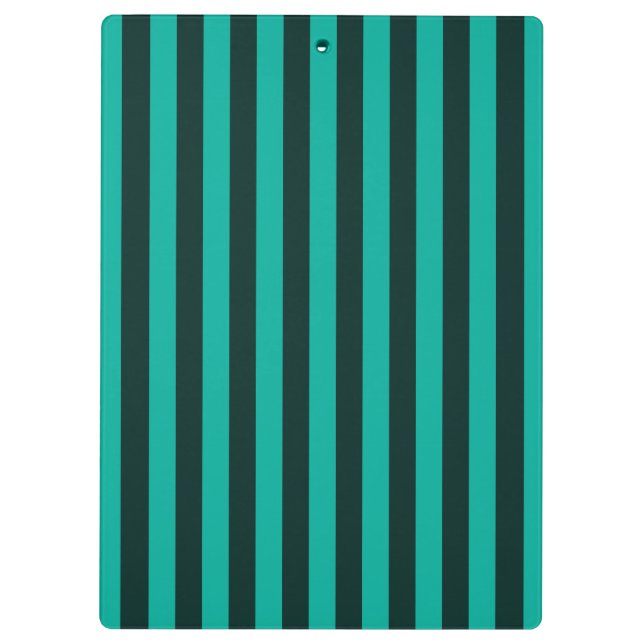 Pranchetas Turquesa Peacock Vertical Stripes (Verso)