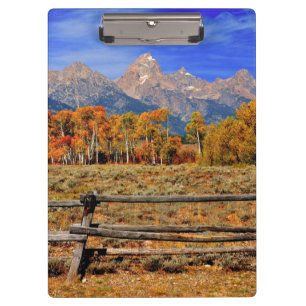 Pranchetas Um momento em Wyoming no outono