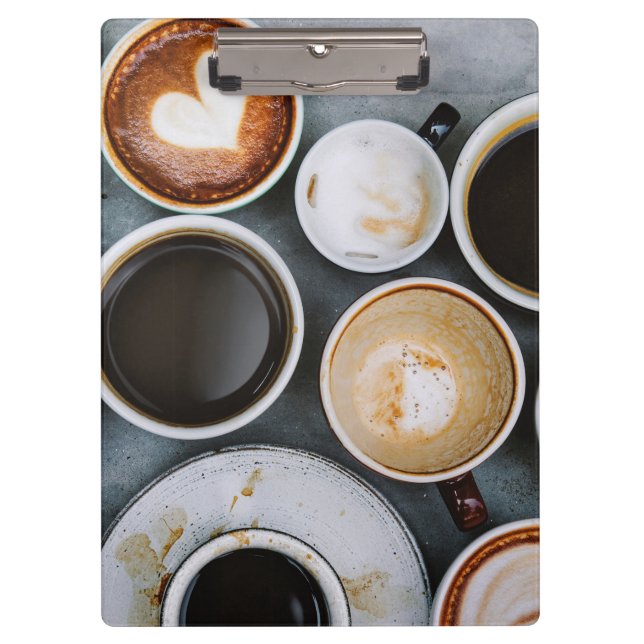 Pranchetas Um Sonho de Cafeína Amantes do Café (Frente)