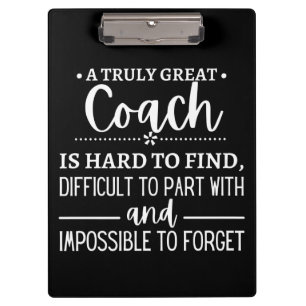 Pranchetas Um treinador verdadeiramente Excelente é o duro en