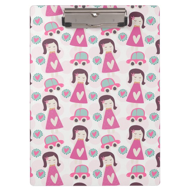 Pranchetas uma área de transferência (Frente)