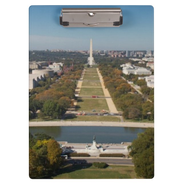 Pranchetas Uma opinião da paisagem do Washington DC (Frente)
