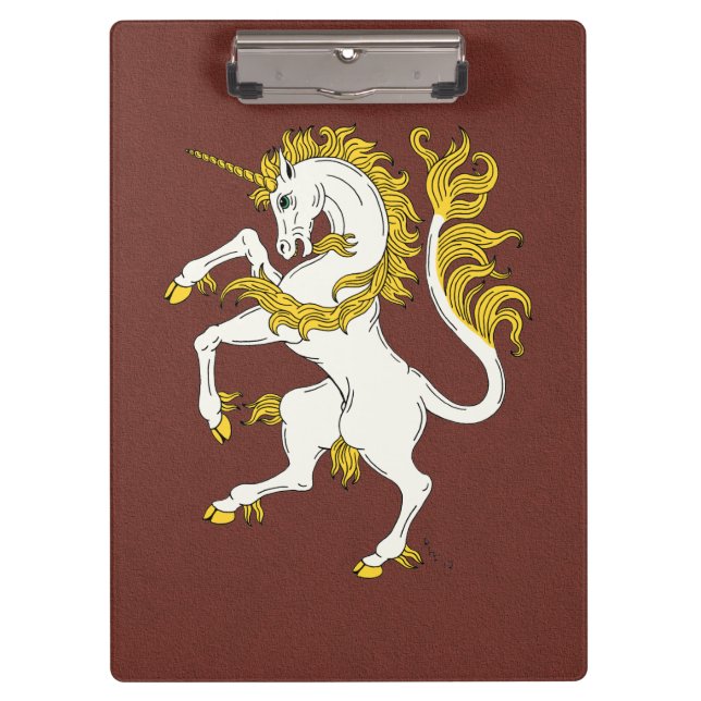 Pranchetas Unicorn Rampant (Frente)