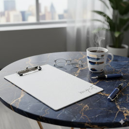 Pranchetas Unique Name Design Clipboard for Office or Home