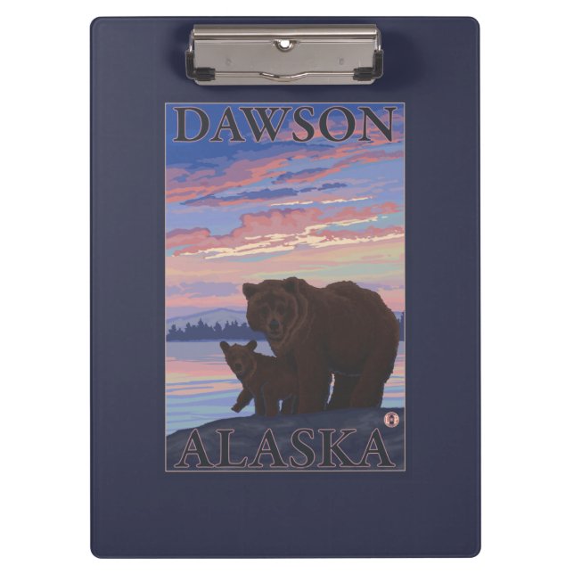 Pranchetas Urso e Cub - Dawson, Alaska (Frente)