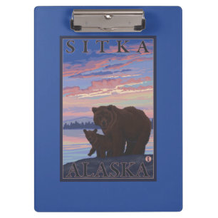 Pranchetas Urso e Cub - Sitka, Alaska