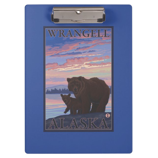 Pranchetas Urso e Cub - Wrangell, Alaska (Frente)