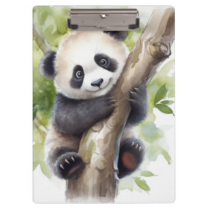 Pranchetas Urso Panda Na Árvore