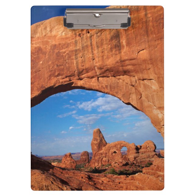 Pranchetas Utah, Parque Nacional Arches, Arco Turret 3 (Frente)