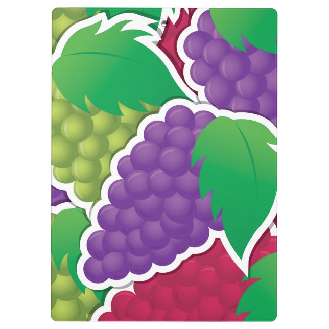 Pranchetas Uvas mistas de fundição (Verso)