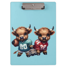 Pranchetas Vacas e Futebol das Highland