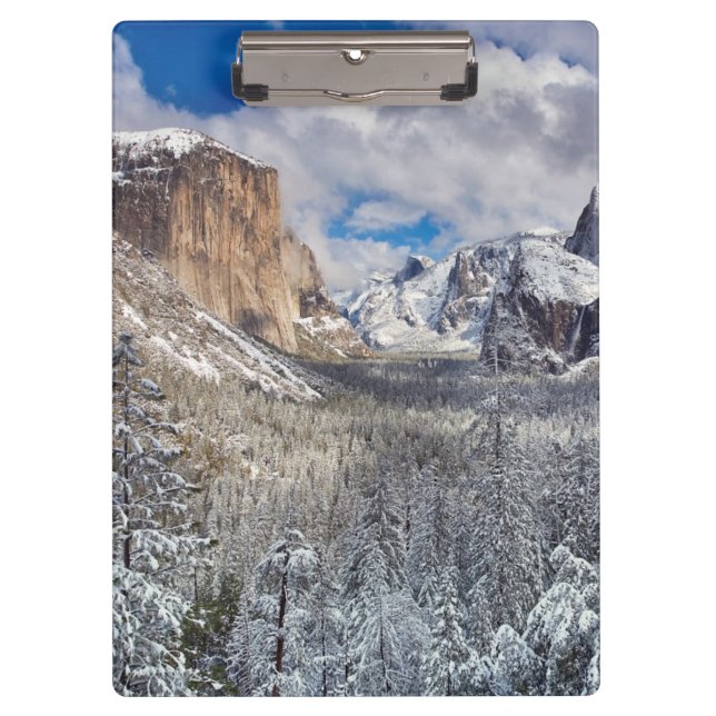Pranchetas Vale de Yosemite na neve (Frente)
