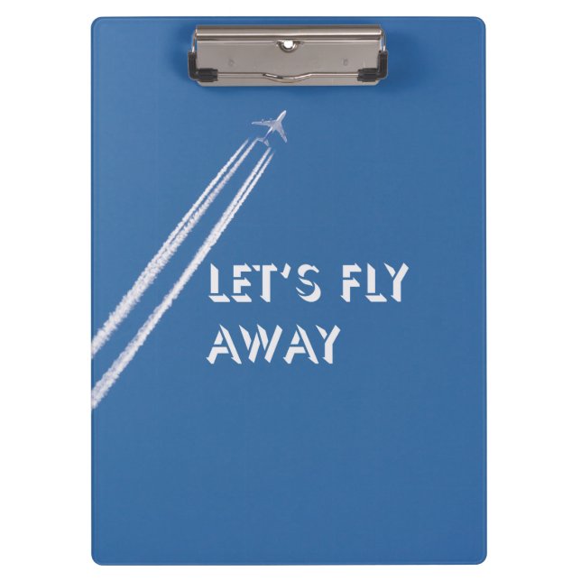 Pranchetas Vamos voar para longe (Frente)