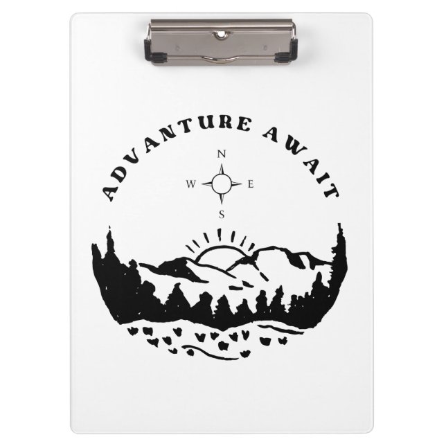 Pranchetas Vantagem das placas de clipe aguardando (Frente)